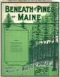 Cover of Beneath the pines of Maine