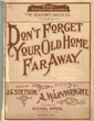 Cover of Don't forget your old home far away