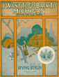 Cover of I want to go back to Michigan