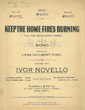 Cover of Keep the home-fires burning
