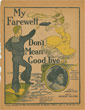 Cover of My farewell don't mean good bye