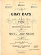 Cover of Gray days