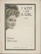 Cover of I wish I had a girl