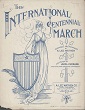 Cover of International centennial march