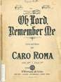 Cover of Oh Lord, remember me