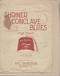 Cover of Shriner conclave blues
