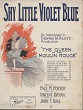 Cover of Shy little violet blue