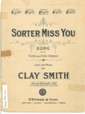 Cover of Sorter miss you