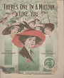 Cover of There's one in a million like you