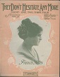 Cover of They don't hesitate any more