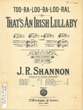 Cover of Too-ra-loo-ra-loo-ral: That's an Irish lullaby